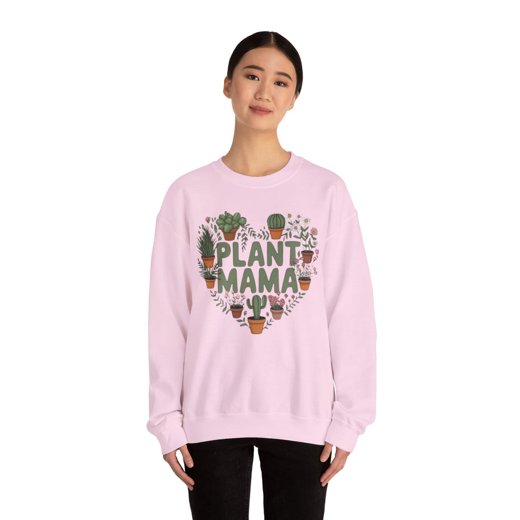 Plant Mama Sweatshirt – Heart of Potted Plants Crewneck