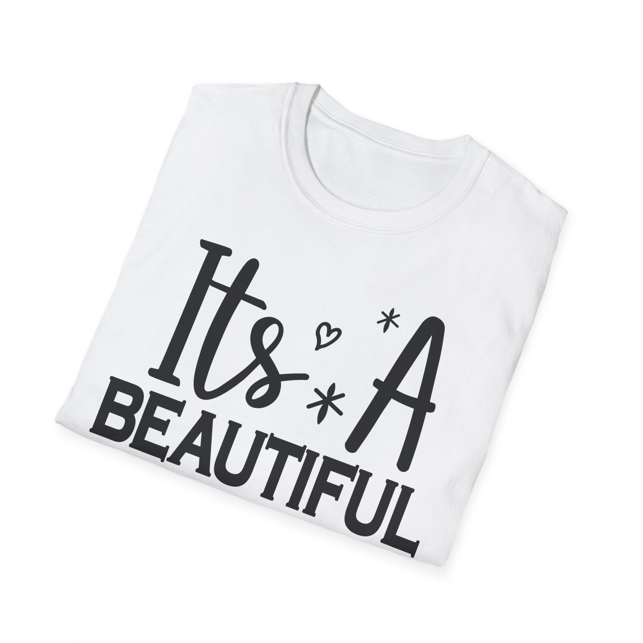 Funny Graphic T-Shirt — "It's A Beautiful Day To Leave Me Alone"