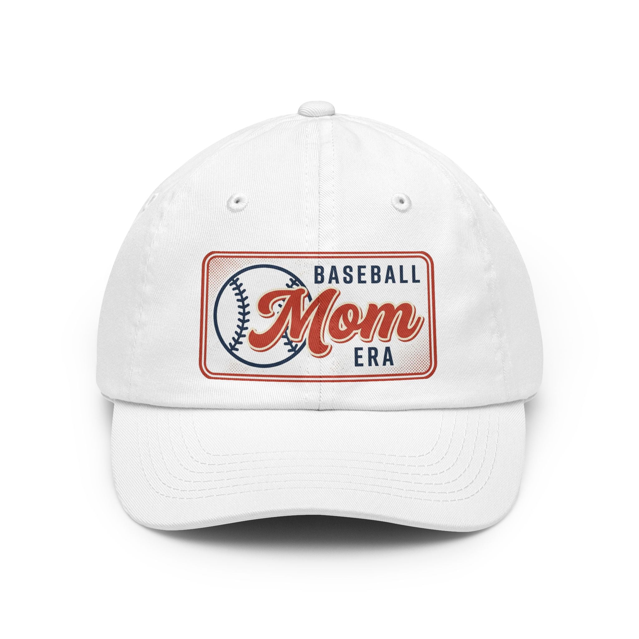 Baseball Mom Dad Hat – Vintage "Baseball Mom Era" Embroidered Cap