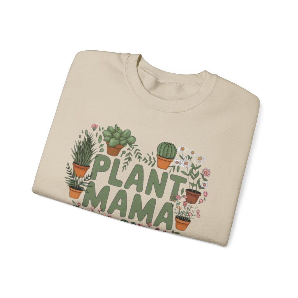 Plant Mama Sweatshirt – Heart of Potted Plants Crewneck