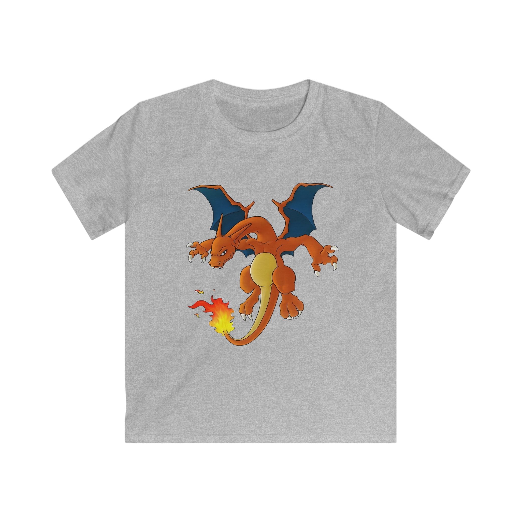 Dragon T-Shirt — Fire-Breathing Cartoon Tee for Boys & Girls
