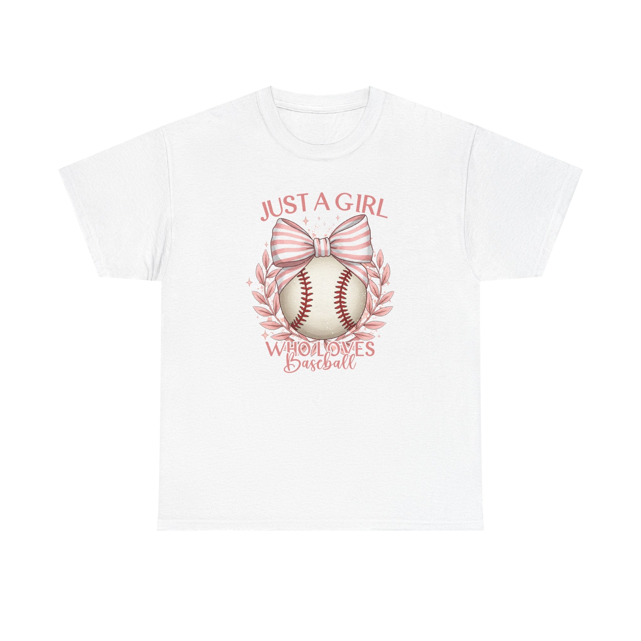 Just a Girl Who Plays Baseball T-Shirt