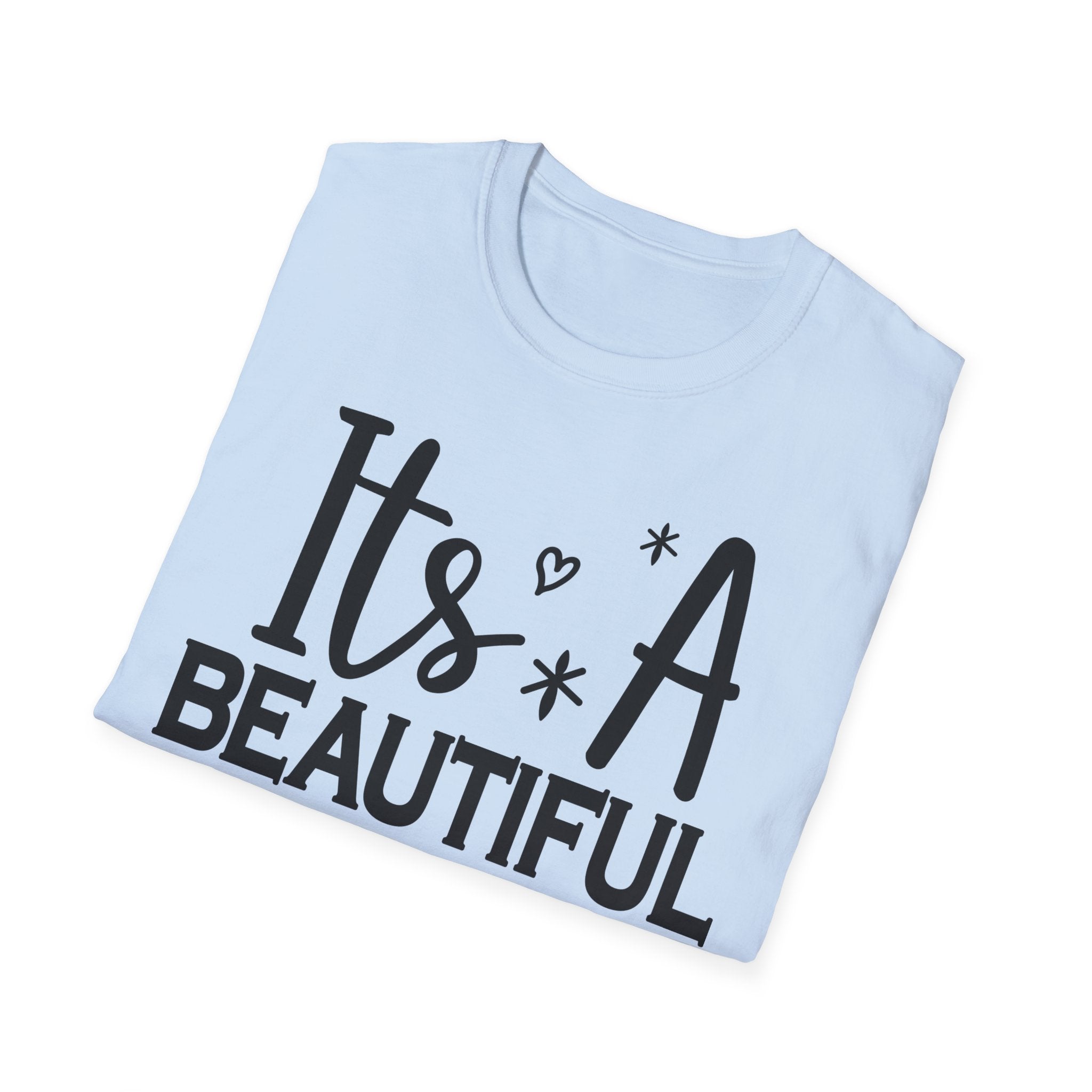 Funny Graphic T-Shirt — "It's A Beautiful Day To Leave Me Alone"