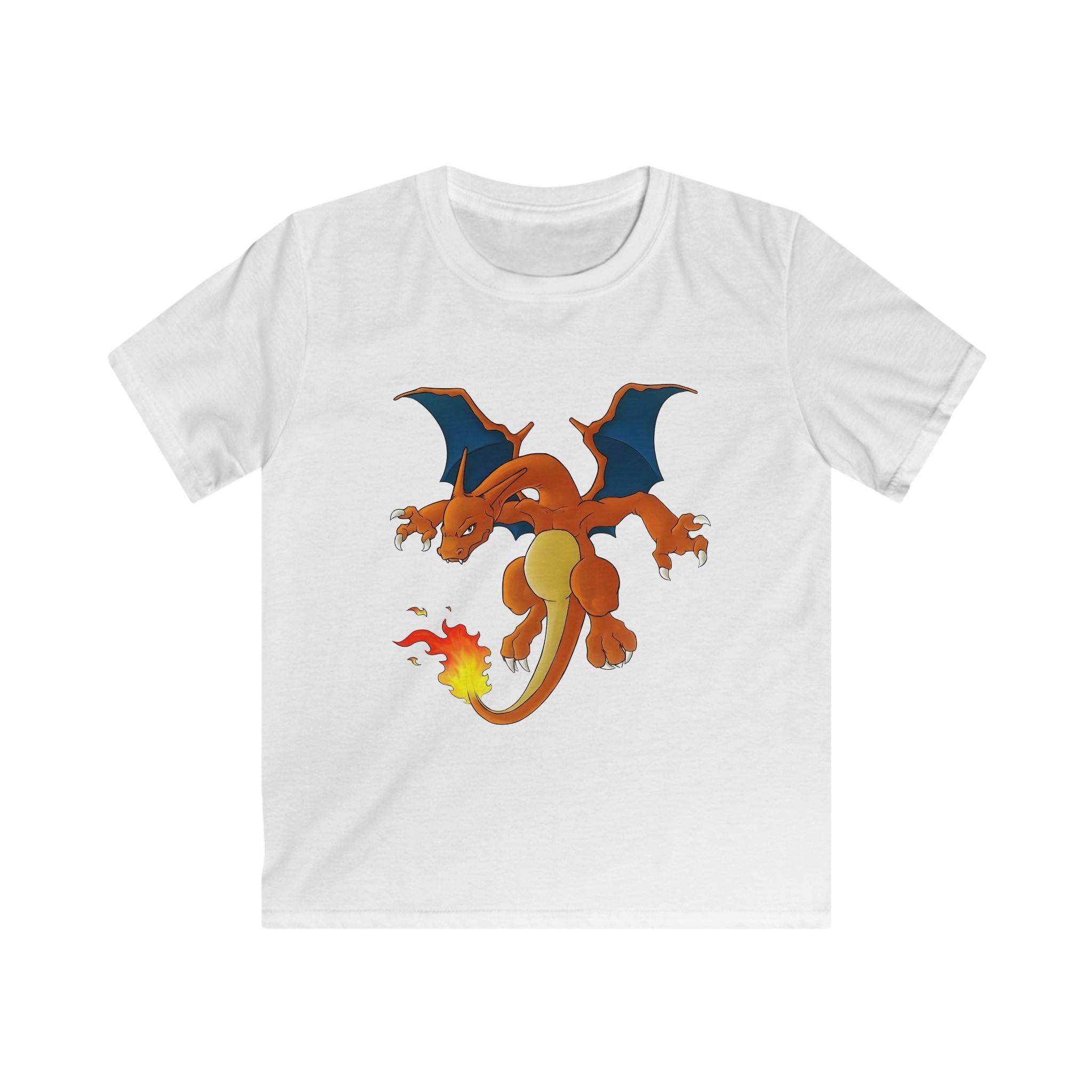 Dragon T-Shirt — Fire-Breathing Cartoon Tee for Boys & Girls