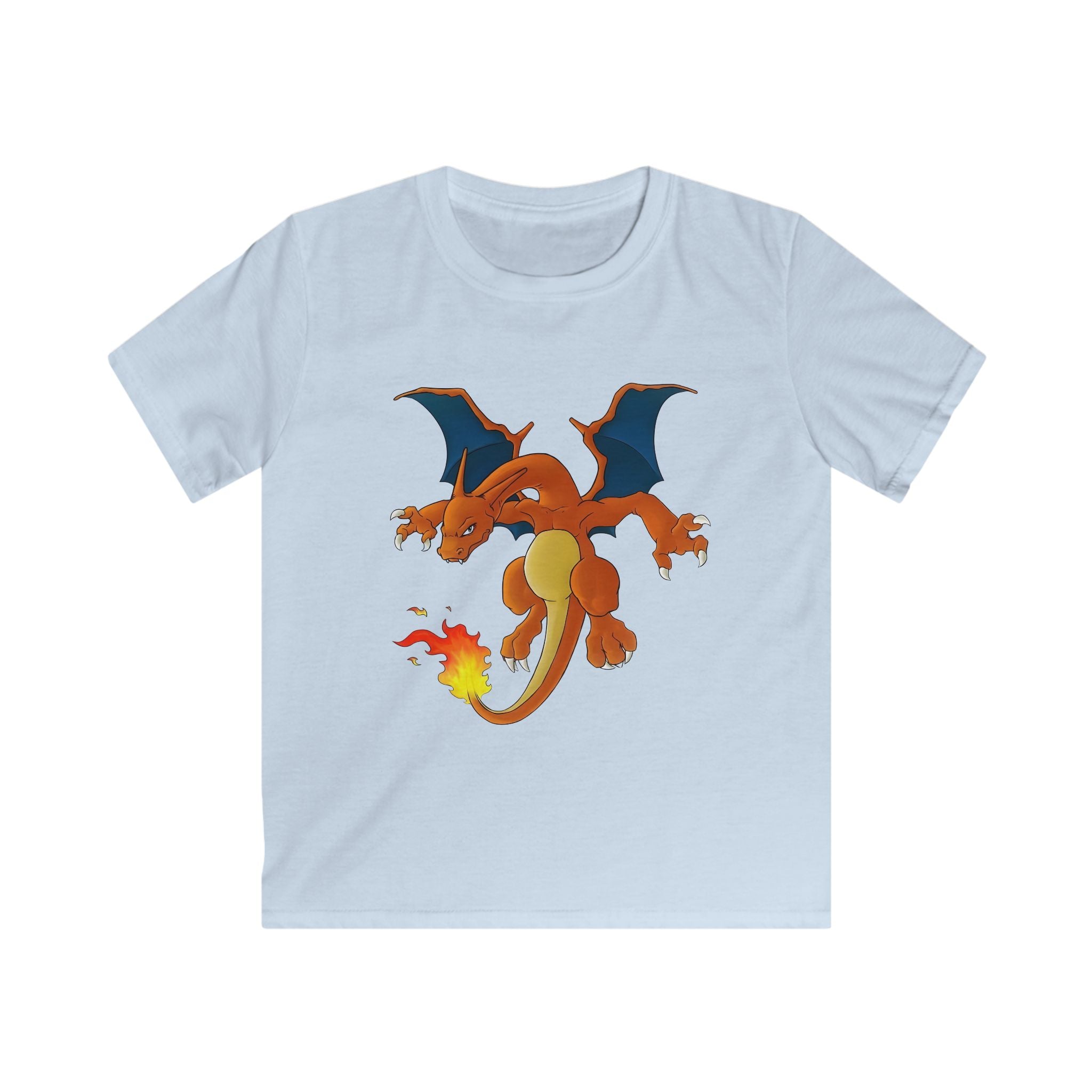 Dragon T-Shirt — Fire-Breathing Cartoon Tee for Boys & Girls