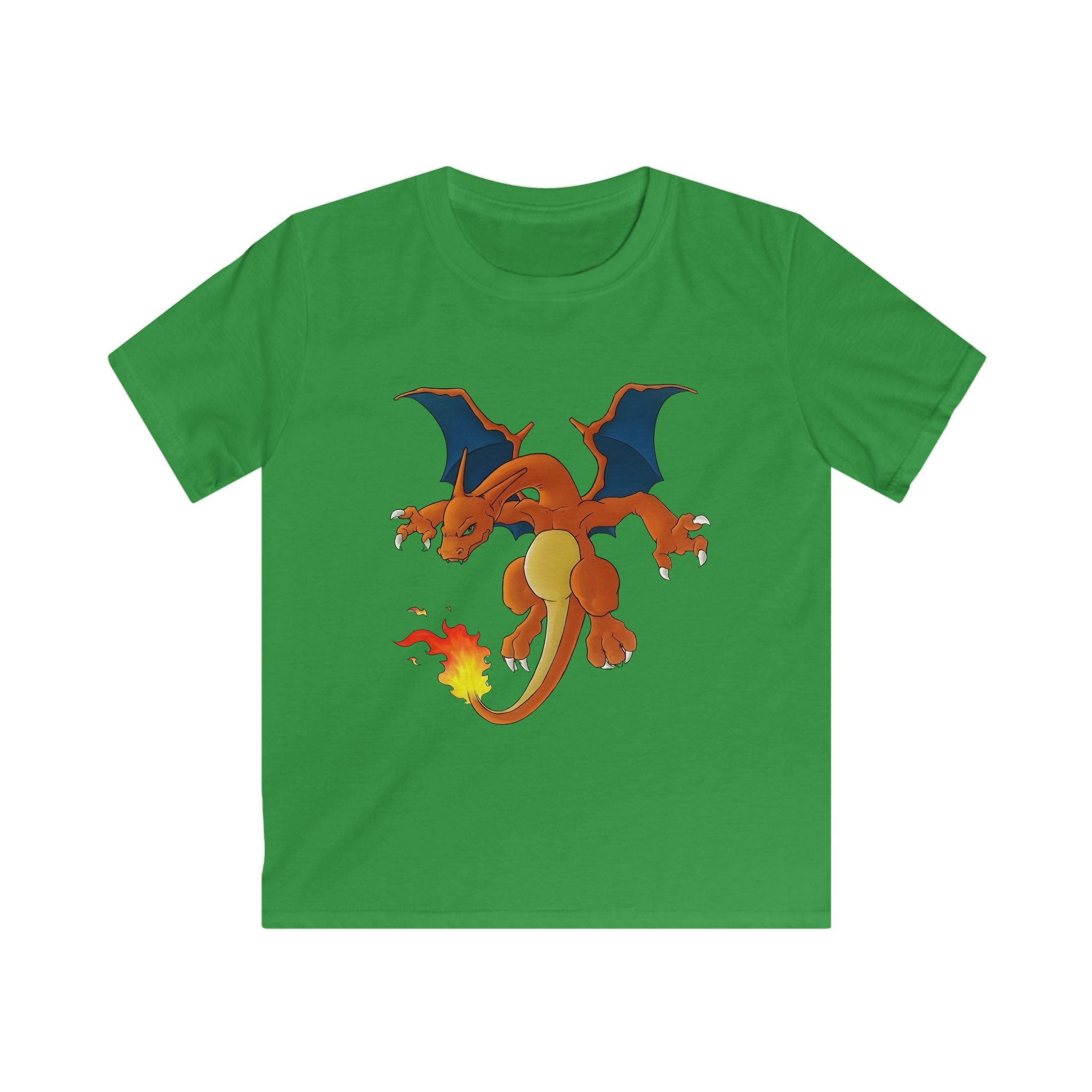 Dragon T-Shirt — Fire-Breathing Cartoon Tee for Boys & Girls