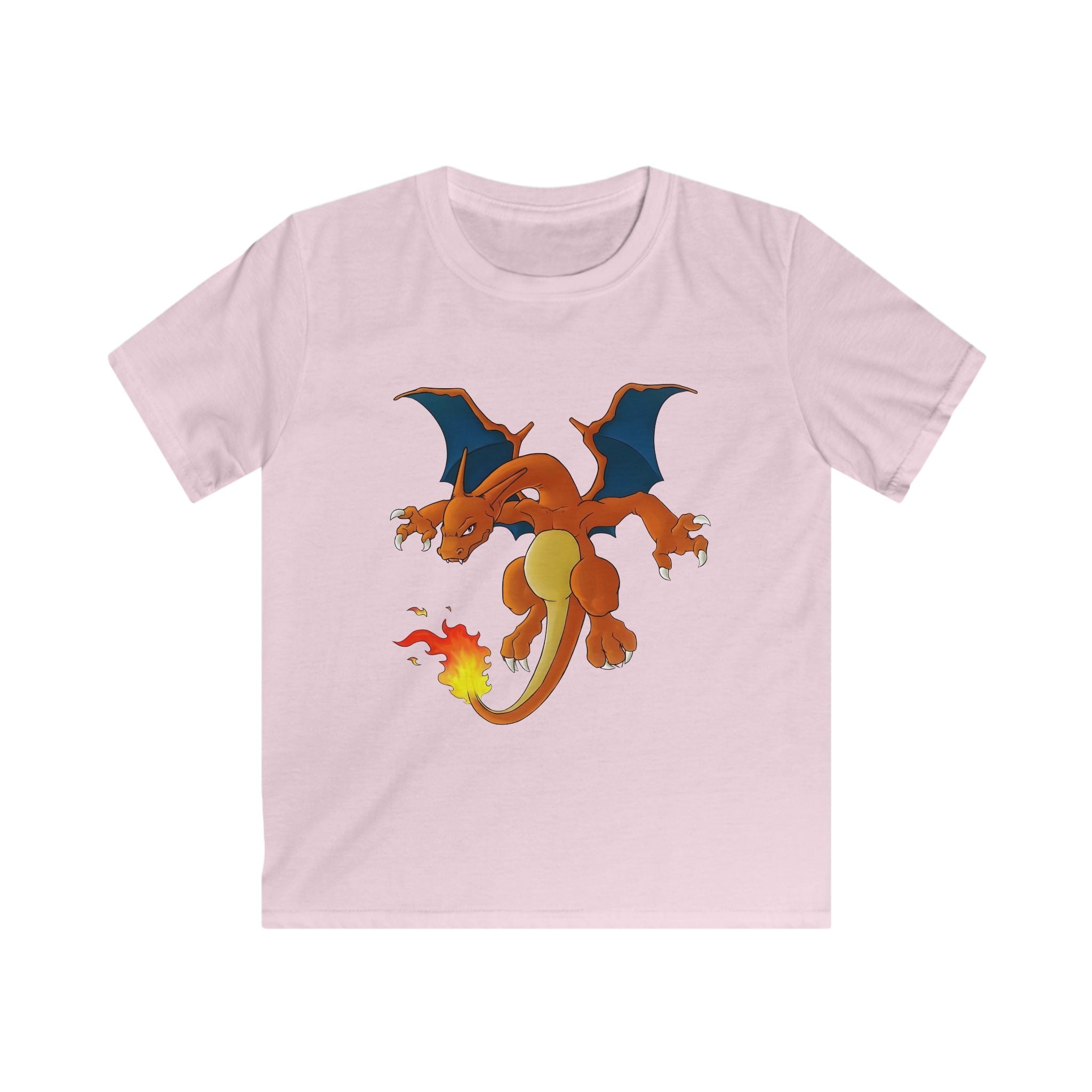Dragon T-Shirt — Fire-Breathing Cartoon Tee for Boys & Girls