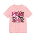 Stay in Thy Lane Tee — Funny Faith-Based Graphic T-Shirt