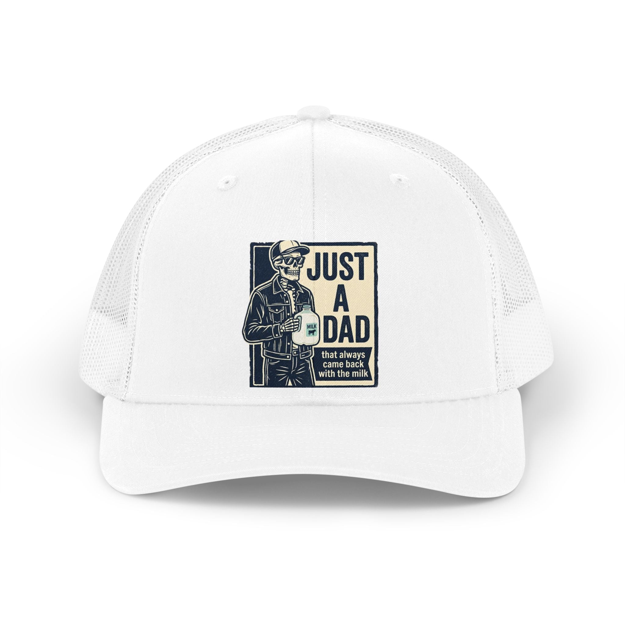 Retro "Just A Dad" Trucker Hat – Vintage Father's Day Cap