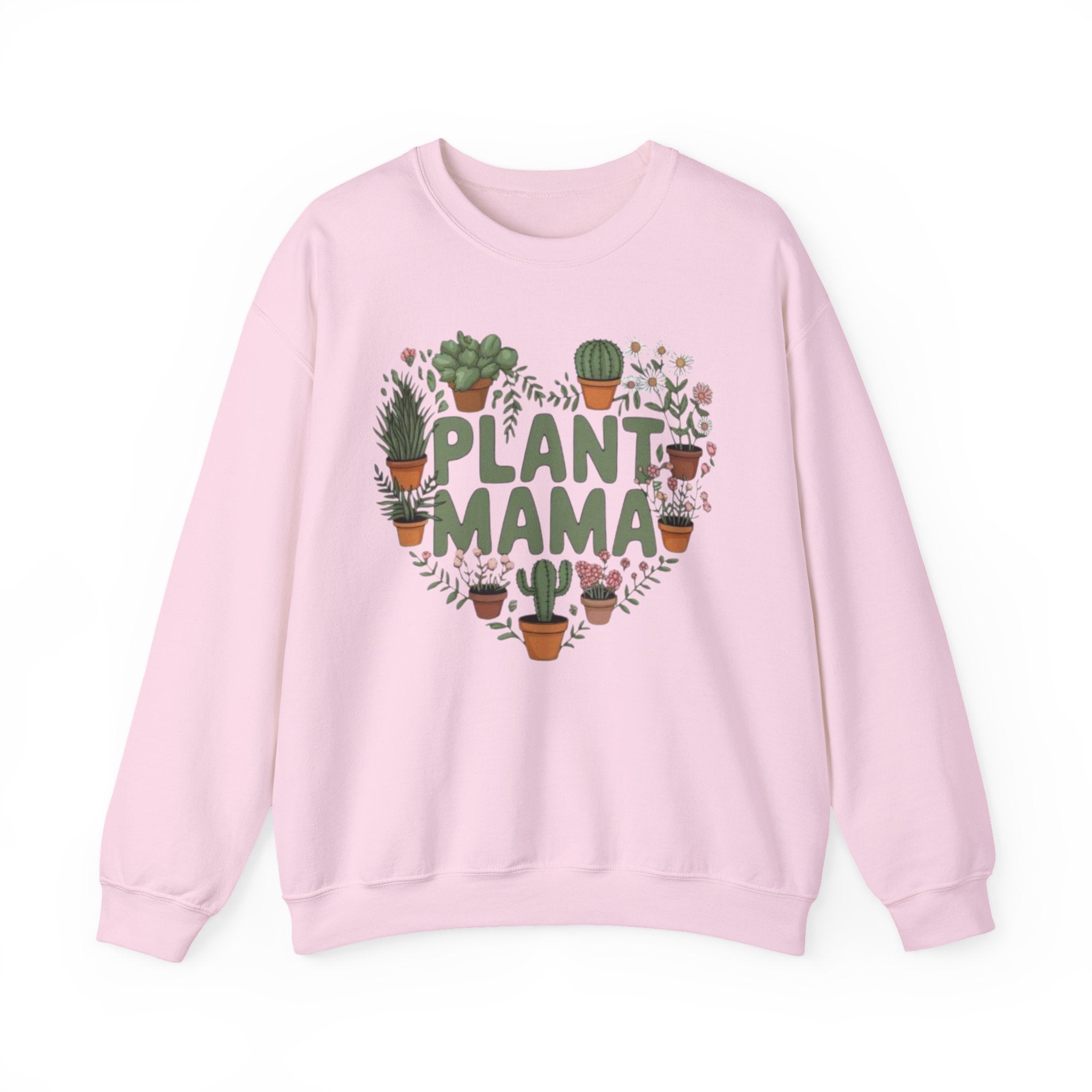 Plant Mama Sweatshirt – Heart of Potted Plants Crewneck