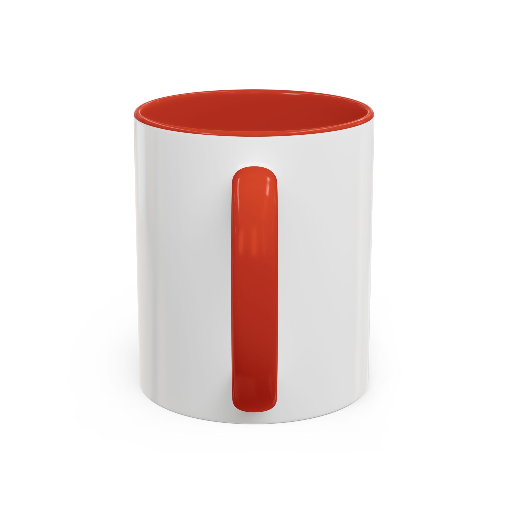 Teacher Appreciation Accent Coffee Mug – Colorful Apple & School Icons (11/15oz)