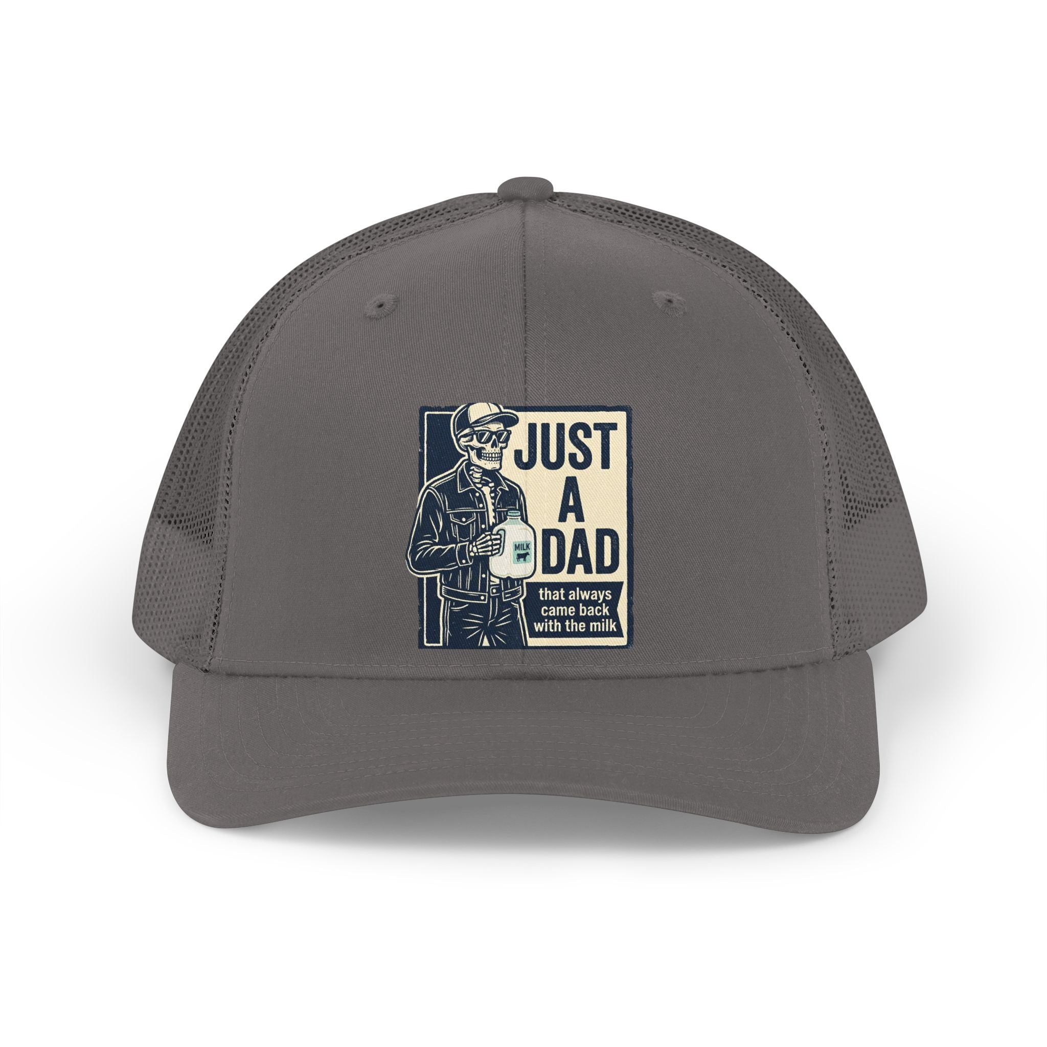 Retro "Just A Dad" Trucker Hat – Vintage Father's Day Cap