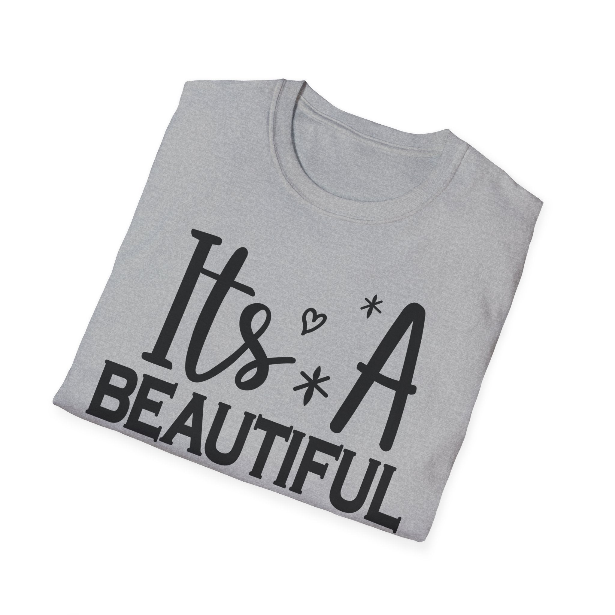 Funny Graphic T-Shirt — "It's A Beautiful Day To Leave Me Alone"