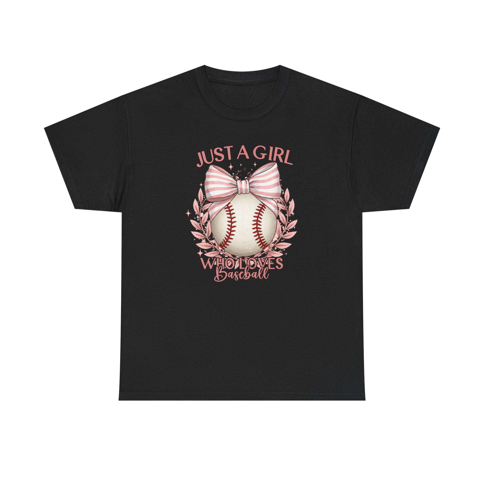 Just a Girl Who Plays Baseball T-Shirt