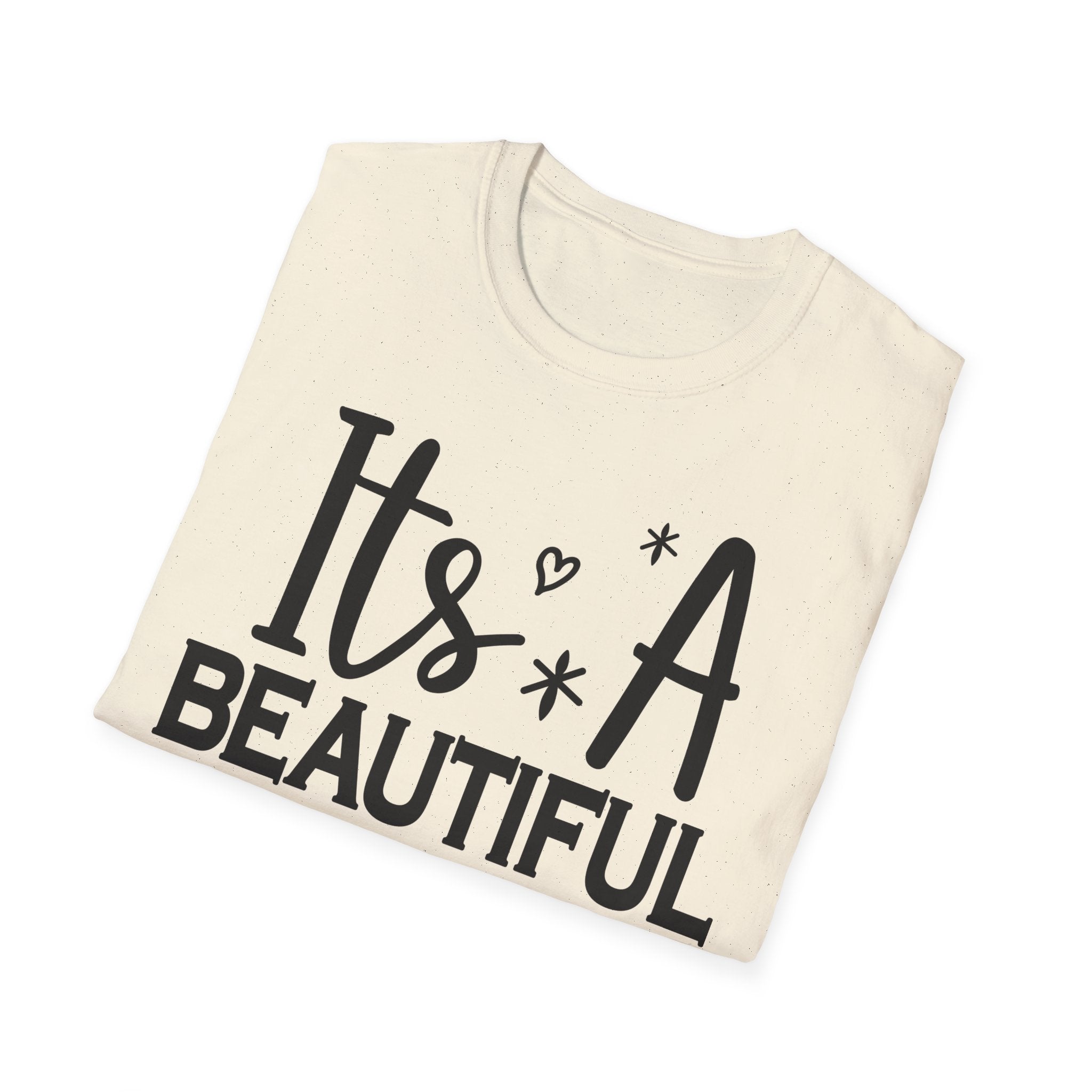 Funny Graphic T-Shirt — "It's A Beautiful Day To Leave Me Alone"