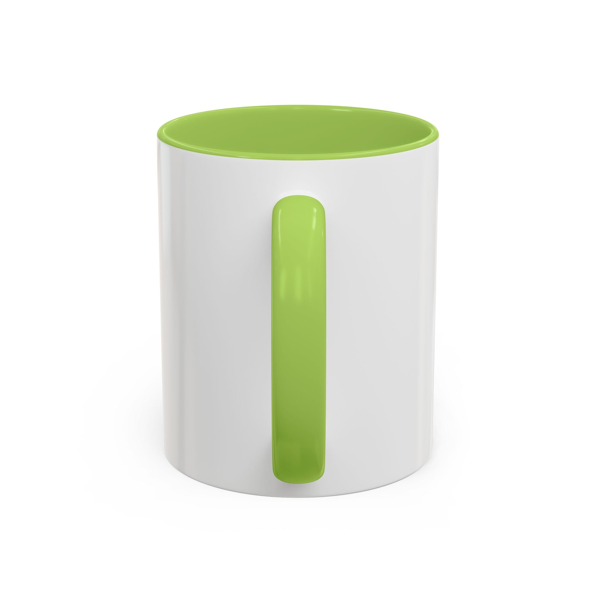 Teacher Appreciation Accent Coffee Mug – Colorful Apple & School Icons (11/15oz)