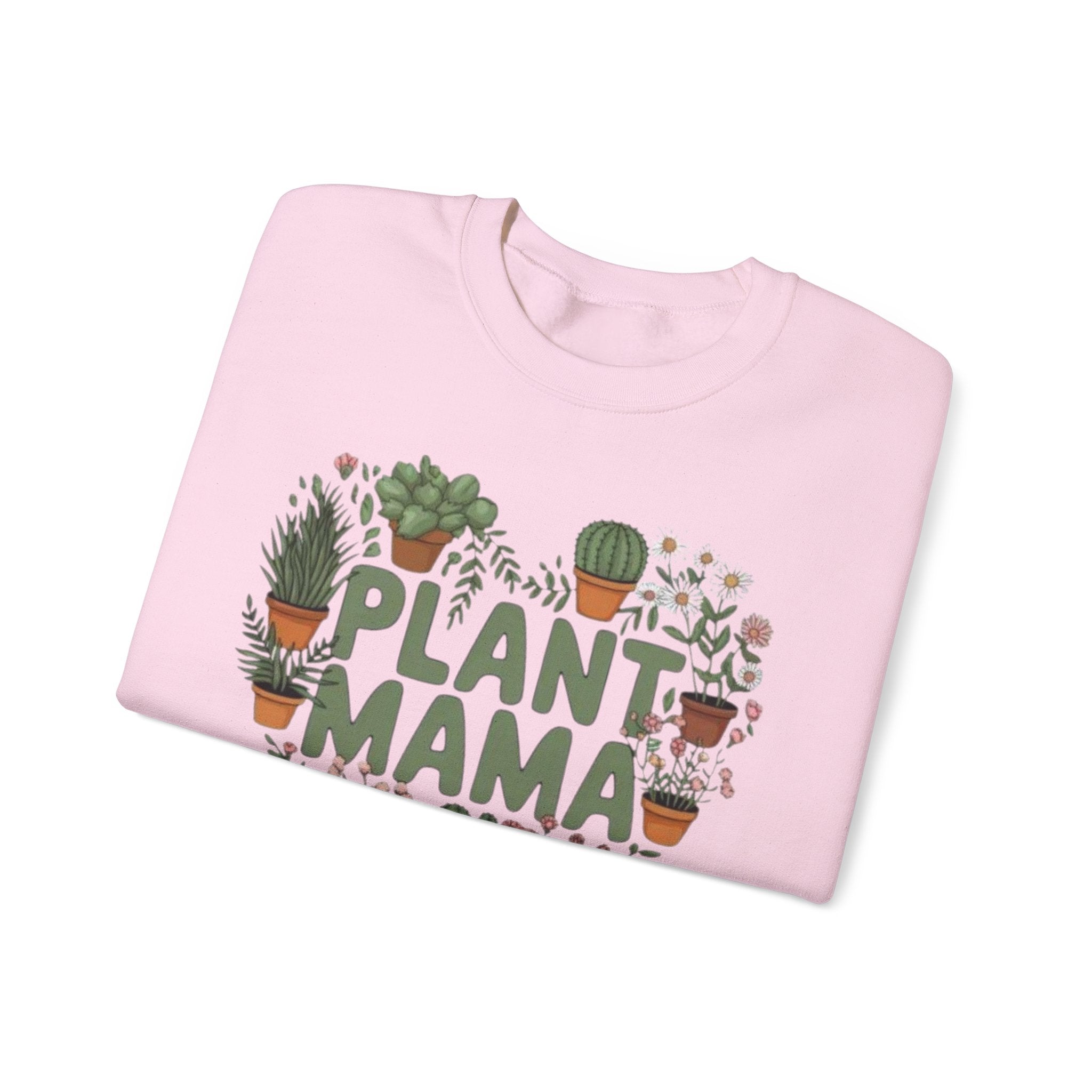 Plant Mama Sweatshirt – Heart of Potted Plants Crewneck