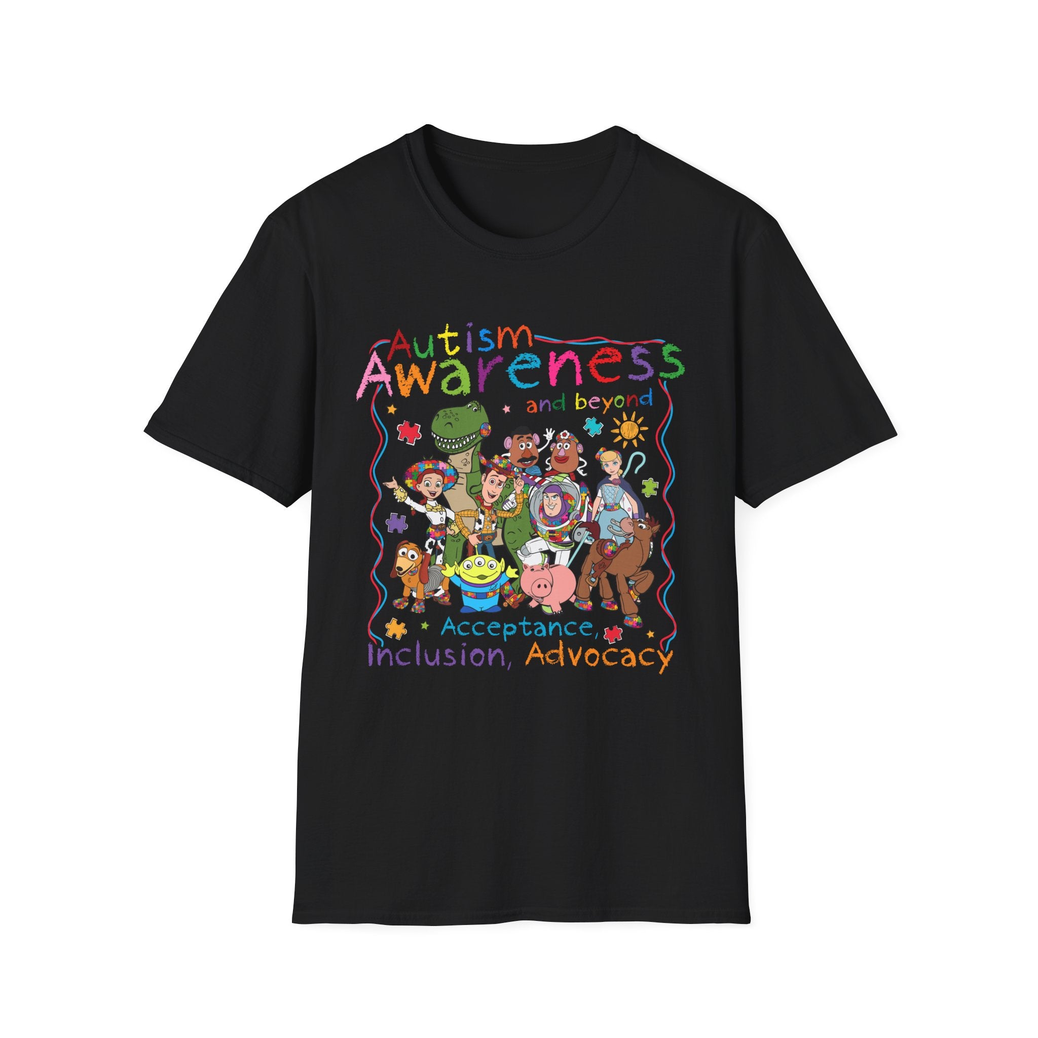 Autism Awareness T-Shirt — Acceptance, Inclusion & Advocacy Kids Design
